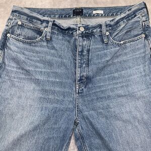 J.Crew Jeans Womens 33 Vintage Wide Leg Premium Edition Blue Denim